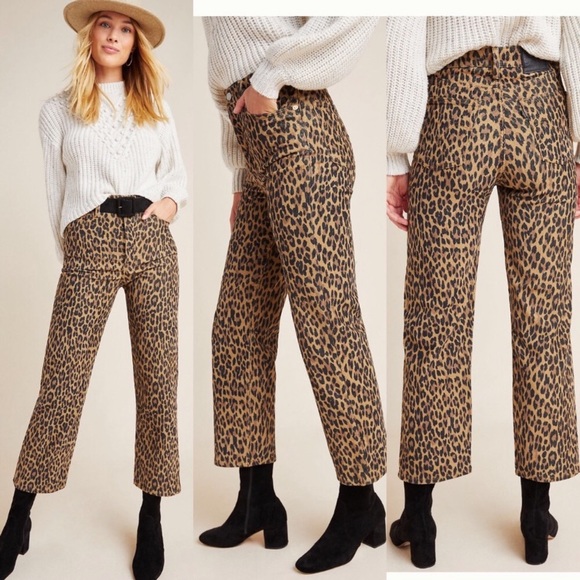 levi's ribcage leopard